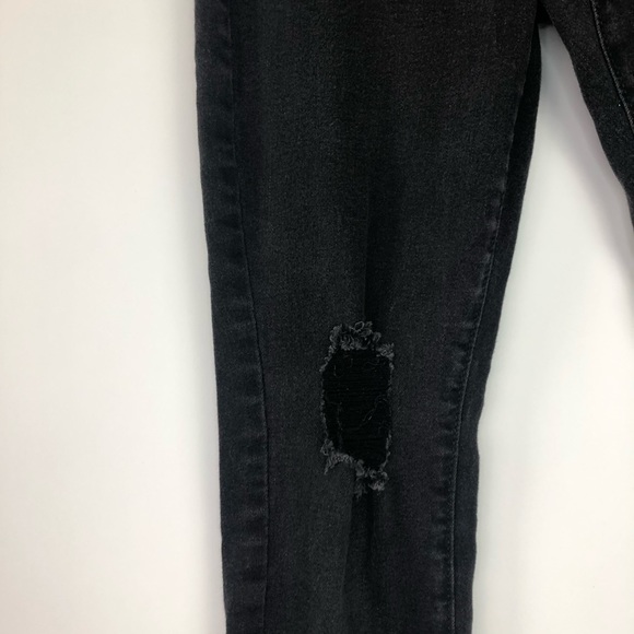 Old Navy | Black Rockstar Skinny Jeans  Sz 6 - Picture 6 of 16